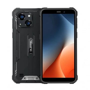 Telefon mobil Oukitel WP32 Pro Negru, 4G, 6.0 HD, 24GB RAM (6GB + 18GB extensibili), 256GB ROM, 20MP+5MP, Android 14, Unisoc T606, NFC, 6300mAh, Dual SIM