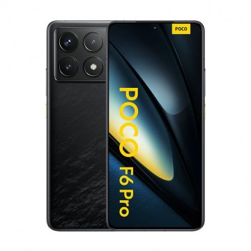 Telefon mobil POCO F6 Pro, 5G, 12GB RAM, 512 ROM, Black, Dual Sim, Camera tripla: 50 MP, procesor Snapdragon 8 Gen 2