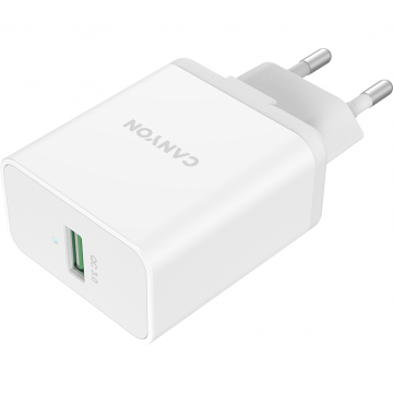 Incarcator CNE-CHA24W Quick Charge 3.0 H-24 White