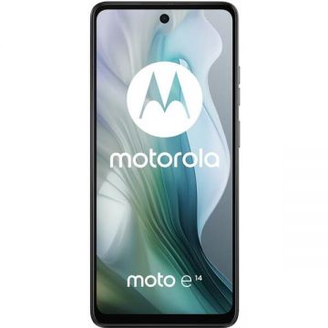 Motorola Telefon Mobil Motorola Moto E14, Procesor Unisoc T606 Octa-Core, IPS LCD touchscreen 6.56, 2GB RAM, 64GB Flash, Camera 13MP, Wi-Fi, 4G, Dual Sim, Android, Gri