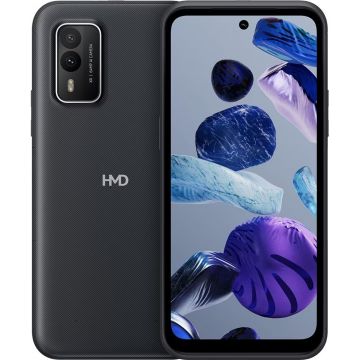 Smartphone HMD XR21, 128GB, 6GB RAM, Dual SIM, 5G, Tri-Camera, Midnight Black