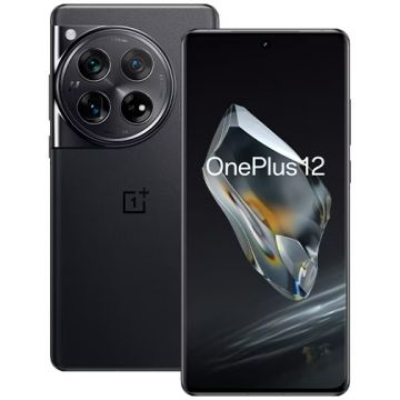 Telefon mobil OnePlus 12 5G, 512GB, 16GB RAM, Dual-SIM, Negru Silky