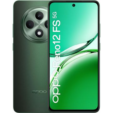 Telefon mobil Oppo Reno 12FS 5G, 12GB RAM, Memorie 512 GB, Verde