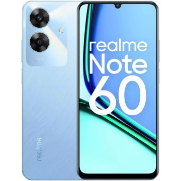 Telefon mobil Realme Note 60, 6GB RAM, 128GB, Dual-SIM, Albastru Voyage