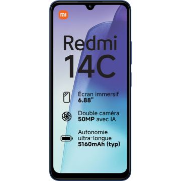 Telefon mobil Redmi 14C 256GB 8GB RAM Dual Sim 4G Starry Blue