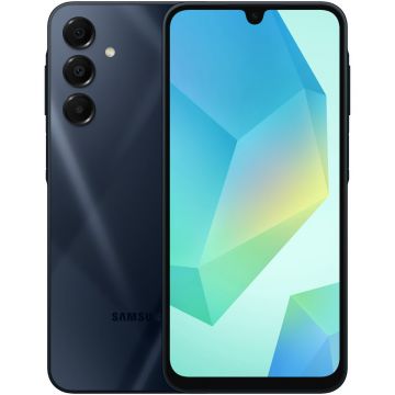 Telefon mobil Samsung Galaxy A16, Dual SIM, 4GB RAM, 128GB, 5G, Blue Black