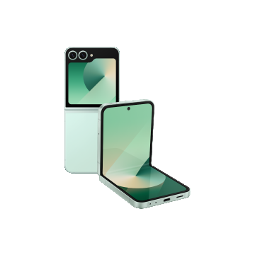 Telefon mobil Samsung Galaxy Z Flip6 5G, 256GB, 12GB RAM, Dual-SIM, Verde Mint