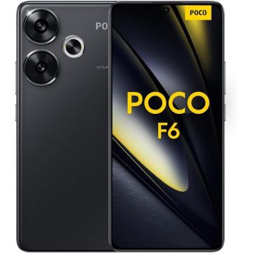 Telefon mobil Xiaomi Poco F6 5G, 8GB RAM, 256GB, Dual-SIM, Negru