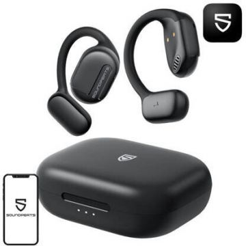 Casti Wireless GoFree Bluetooth Autonomie 10h Negru