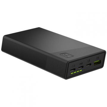 Green Cell Power Bank Green Cell, PBGC03S, PowerPlay 20000mAh, 22.5W (black)