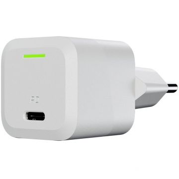 Incarcator Quick Charge 3.0 PowerGaN 33W PD  1x USB-C Alb