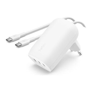 Incarcator WCC002VFWH  AC Fast Charging 67W 3x USB C Alb