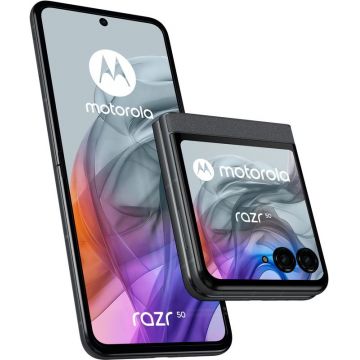 Smartphone Motorola Razr 50, 256GB, 8GB RAM, Dual SIM, 5G, Tri-Camera, Koala Grey