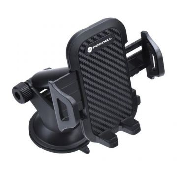 Suport Auto Forcell Carbon Bracket A151, 62mm - 95mm, Negru