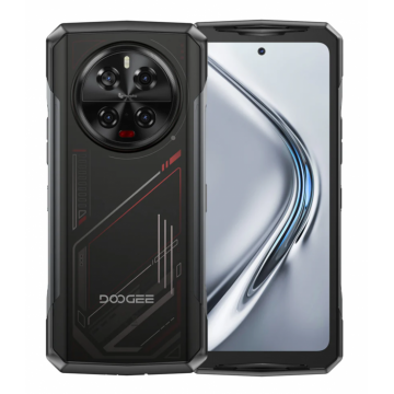 Telefon Mobil DOOGEE V40, Midnight Red, 5G, 6.78   1080x2460, Android 14, 32GB RAM (12GB + 20GB extensibil), 512GB ROM, 180MP + 20MP + 8MP, 8680mAh, Dual SIM