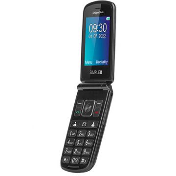 Telefon Mobil KM0929.2  Conectivitate 2G Dual SIM Bluetooth  Buton SOS Negru