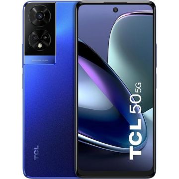 Telefon mobil TCL 50 5G, 128GB, 4GB RAM, Dark Blue