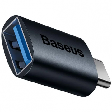 BASEUS Adaptor Baseus Ingenuity Series Mini OTG, USB-C la USB 3.1, Albastru