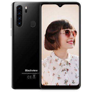 Blackview Telefon mobil Blackview A80 Plus, Dual SIM, 64GB, 4GB RAM, 4G, Negru