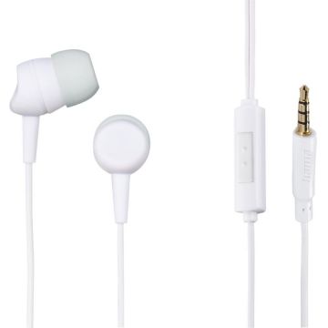 Casti Kooky In-Ear Microfon Alb