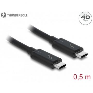 Delock Cablu Thunderbolt 3 USB-C tata - USB-C tata