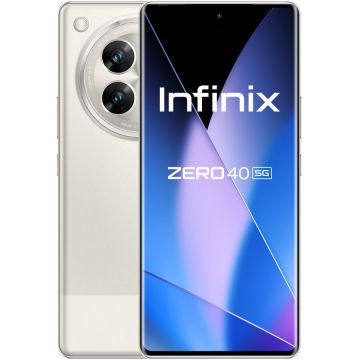 Infinix Telefon mobil INFINIX ZERO 40, 12GB RAM, 512GB, 5G, Alb