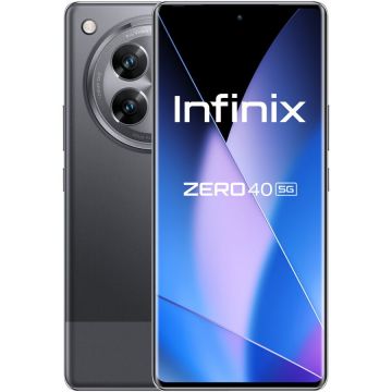 Infinix Telefon mobil INFINIX ZERO 40, 12GB RAM, 512GB, 5G, Negru