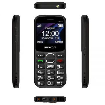 Maxcom Telefon mobil Maxcom MM443 Comfort 4G, Negru