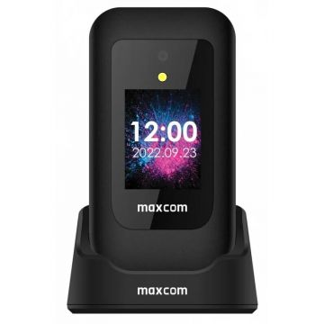 Maxcom Telefon Mobil, Maxcom MM827, 4G Cu Clapa, negru