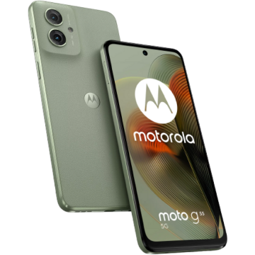 Motorola Telefon Mobil Motorola Moto G55, Procesor Mediatek Dimensity 7025 Octa-Core, IPS LCD Capacitive touchscreen 6.49, 8GB RAM, 256GB Flash, Camera Dubla 50+8MP, 5G, Wi-Fi, Dual SIM, Android, Verde