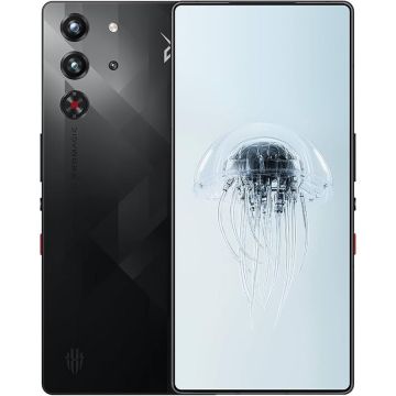 NUBIA Telefon mobil Nubia Redmagic 10 Pro 144Hz Gaming, 12GB RAM, 256GB ROM, Snapdragon 8 Elite, 6.85 1.5K AMOLED Full Screen, FHD+, 50MP Camera, Dual-Sim, Negru