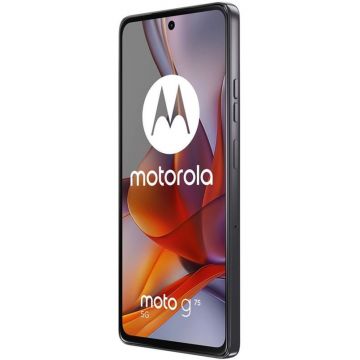 Smartphone Motorola Moto G75, 256GB, 8GB RAM, Dual SIM, 5G, Tri-Camera, Charcoal Gray