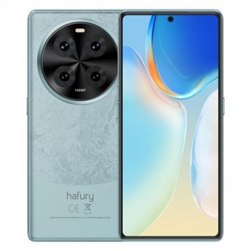 Telefon mobil Cubot Hafury Meet, Verde, 4G, 6.67 FHD+ Oled Curbat, 24GB RAM(12GB+ 12GB extensibil), 256GB ROM, Android 13, G99 Octa-Core, 100MP+32MP, NFC, OTG, Face Id, 5100mAhmAh, Dual SIM