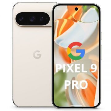 Telefon mobil Google Pixel 9 Pro 16GB RAM, 256Gb, Dual-SIM, 5G, Porcelain