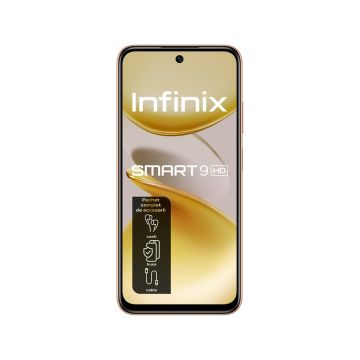 Telefon mobil Infinix Smart 9HD, 4GB RAM, 64GB stocare, 4G, Coral Gold