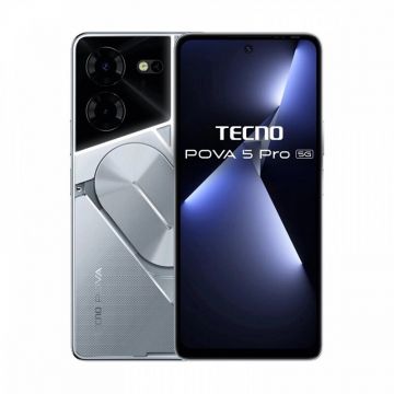 Telefon mobil Pova 5 Pro 256GB 8GB RAM 5G Silver Fantasy