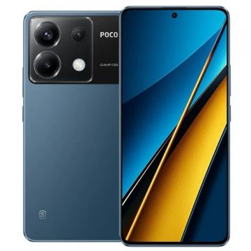 Xiaomi Telefon mobil Poco X6, 256GB, 12GB RAM, 5G, Albastru