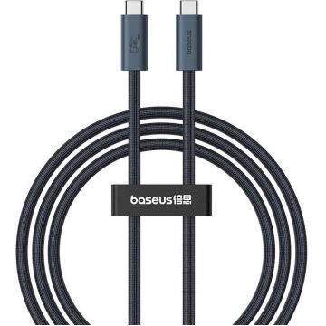 BASEUS CABLU alimentare si date Baseus Flash Series 2 USB4, Fast Charging Data Cable pt. smartphone, video 8K@60Hz, USB Type-C la USB Type-C 240W, 1m, negru