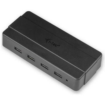 I-TEC Hub USB I-tec 3.0 Charging 4 Port cu incarcator 1xport alimentare USB 3.0