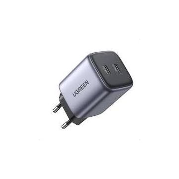 Ugreen Incarcator retea Ugreen, Nexode CD294 Quick Charge 45W GaN, 1 x USB Type-C 5V/3A, gri