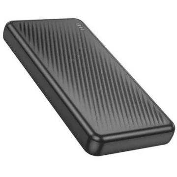 Borofone Baterie Externa Borofone BJ55 Graceful, 10000mAh, 22.5W, QC + PD, 1 x USB-C - 2 x USB-A, Neagra Borofone Baterie Externa Borofone BJ55 Graceful, 10000mAh, 22.5W, QC + PD, 1 x USB-C - 2 x USB-A, Neagra
