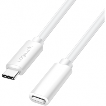 logilink CABLU alimentare si date LOGILINK, pt. smartphone, USB Type-C (T) la USB Type-C (M), 1m, PD 100W, 2 x ecranat, Plastic, Alb, CU0220 logilink CABLU alimentare si date LOGILINK, pt. smartphone, USB Type-C (T) la USB Type-C (M), 1m, PD 100W, 2 x ecranat, Plastic, Alb, CU0220