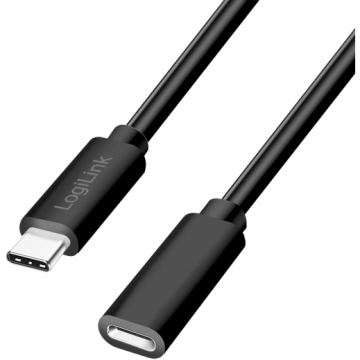 logilink CABLU alimentare si date LOGILINK, pt. smartphone, USB Type-C (T) la USB Type-C (M), 2m, PD 100W, 2 x ecranat, Plastic, Negru, CU0211 logilink CABLU alimentare si date LOGILINK, pt. smartphone, USB Type-C (T) la USB Type-C (M), 2m, PD 100W, 2 x ecranat, Plastic, Negru, CU0211