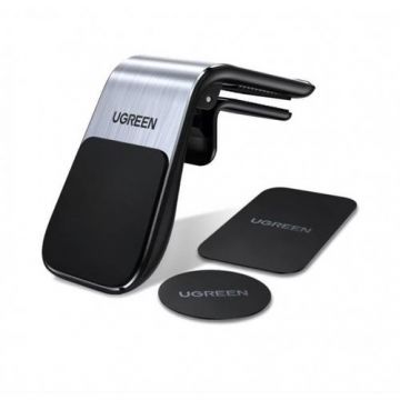 Suport Auto Magnetic UGREEN Waterfall, Universal, Negru Suport Auto Magnetic UGREEN Waterfall, Universal, Negru