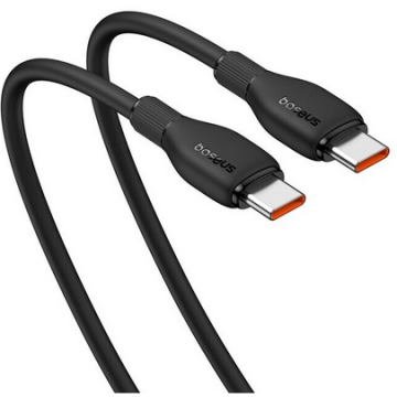 BASEUS CABLU alimentare si date Baseus Pudding, Fast Charging Data Cable pt. smartphone, USB Type-C la USB Type-C, 100W, 1.2m, Negru BASEUS CABLU alimentare si date Baseus Pudding, Fast Charging Data Cable pt. smartphone, USB Type-C la USB Type-C, 100W, 1.2m, Negru