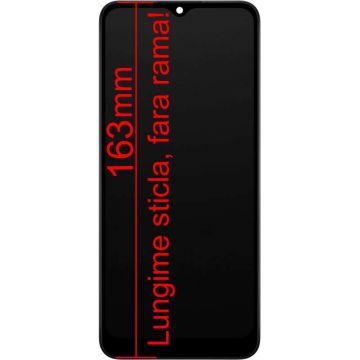 Display Samsung A03S A037 OEM cu Rama VARIANTA LUNGA CU STICLA 163mm Display Samsung A03S A037 OEM cu Rama VARIANTA LUNGA CU STICLA 163mm