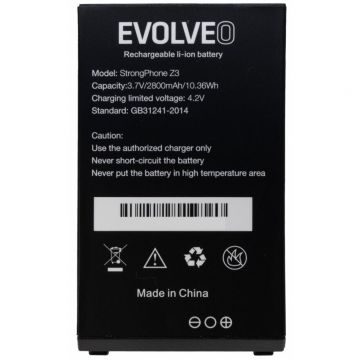 Evolveo Baterie originală EVOLVEO StrongPhone Z3, 2800 mAh Evolveo Baterie originală EVOLVEO StrongPhone Z3, 2800 mAh
