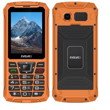 Evolveo Evolveo StrongPhone Z6, telefon rezistent la apa si durabil Dual SIM, 32 MB RAM, 2G, Portocaliu Evolveo Evolveo StrongPhone Z6, telefon rezistent la apa si durabil Dual SIM, 32 MB RAM, 2G, Portocaliu