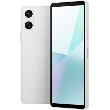 Smartphone Sony Xperia 10 VI, 128GB, 8GB RAM, Dual SIM, 5G, Tri-Camera, White Smartphone Sony Xperia 10 VI, 128GB, 8GB RAM, Dual SIM, 5G, Tri-Camera, White