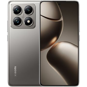 Smartphone Xiaomi 14T Pro, 512GB, 12GB RAM, Dual SIM, 5G, 4-Camere, Titan Gray Smartphone Xiaomi 14T Pro, 512GB, 12GB RAM, Dual SIM, 5G, 4-Camere, Titan Gray